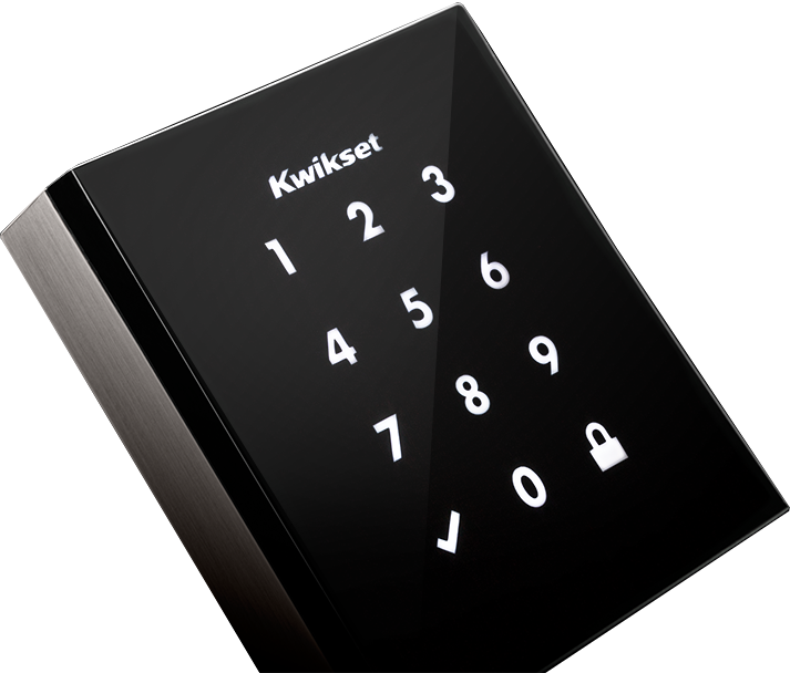 Kwikset Obsidian touchscreen electronic deadbolt lock