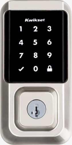 Contemporary style Halo Wi-Fi smart front door lock