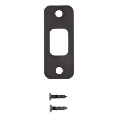 Deadbolt Round Corner Strike, 1-1/8in x 2-3/4in