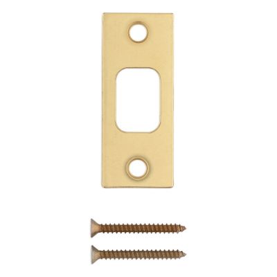 Deadbolt Square Corner No Logo Metal Door Strike