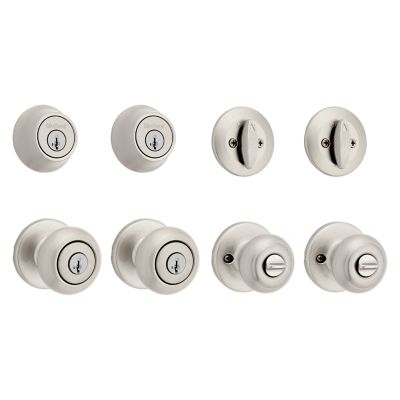 Image for Cove Project Pack - Two Keyed Knobs and Two Keyed One Side Deadbolts - featuring SmartKey