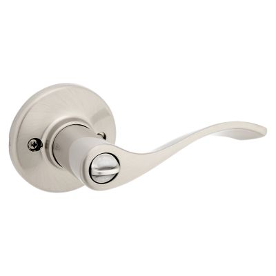 Satin Nickel Balboa Lever - Keyed - featuring SmartKey | Kwikset