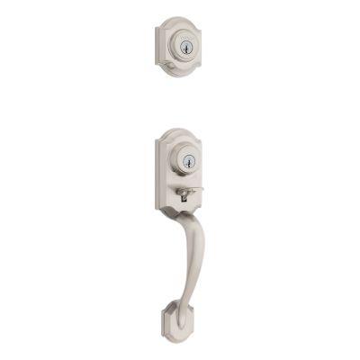 Montara Handleset - Deadbolt Keyed One Side (Exterior Only) - featuring SmartKey