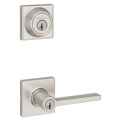 Casey Square Security Set - Deadbolt Keyed One Side - featuring SmartKey