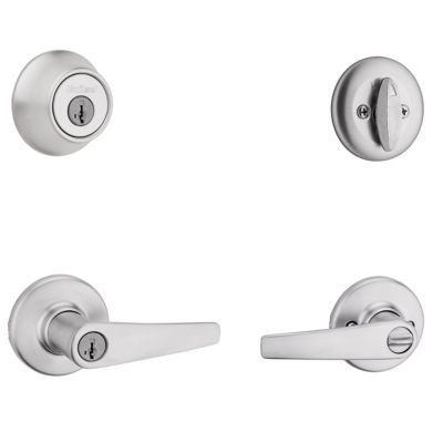 Image for Delta Security Set - Deadbolt Keyed One Side - featuring SmartKey
