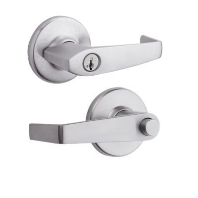 Kingston Push Button Lever - Keyed - featuring SmartKey