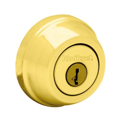 980 Deadbolt Polished Brass