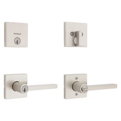 Support Information for Satin Nickel Halifax Security Set (Square