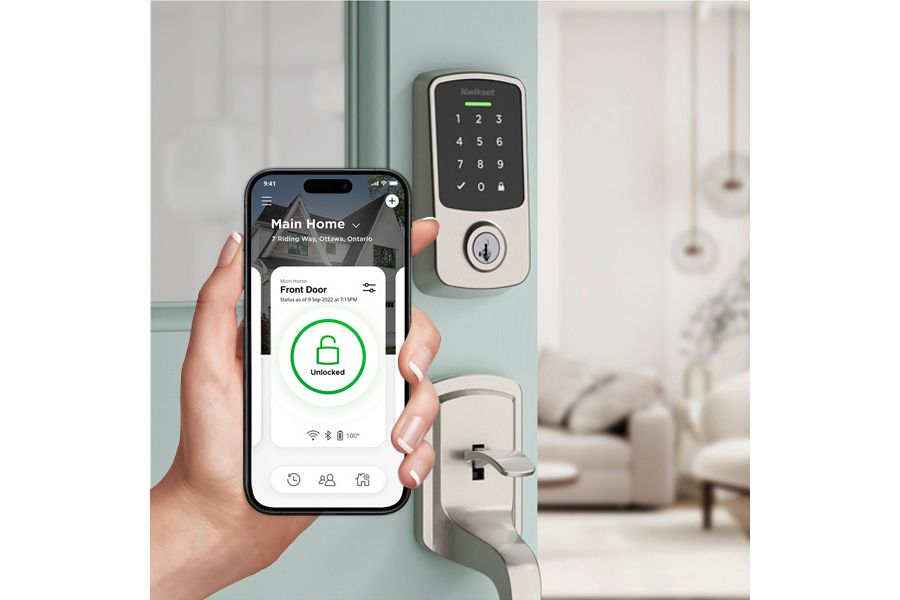Aura Reach with Kwikset Mobile App