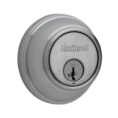 Key Control Deadbolt Satin Chrome