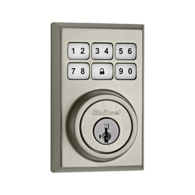 SmartCode Deadbolt Contemporary Satin Nickel 