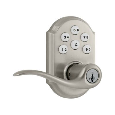 SmartCode Lever Satin Nickel