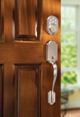 SmartCode Deadbolt Satin Nickel Vignette 