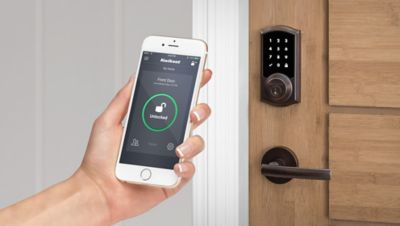 electronic front door lock wireless