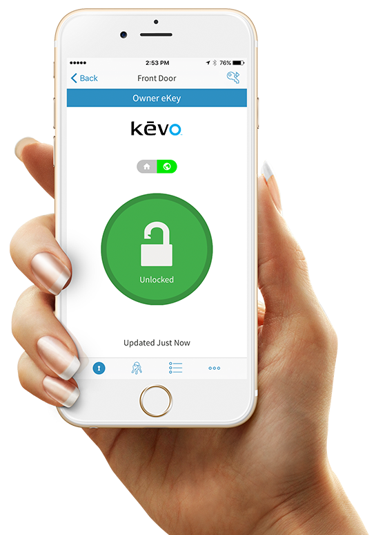 Kevo Convert Keyless Entry Home Door Lock A Smart Deadbolt Lock