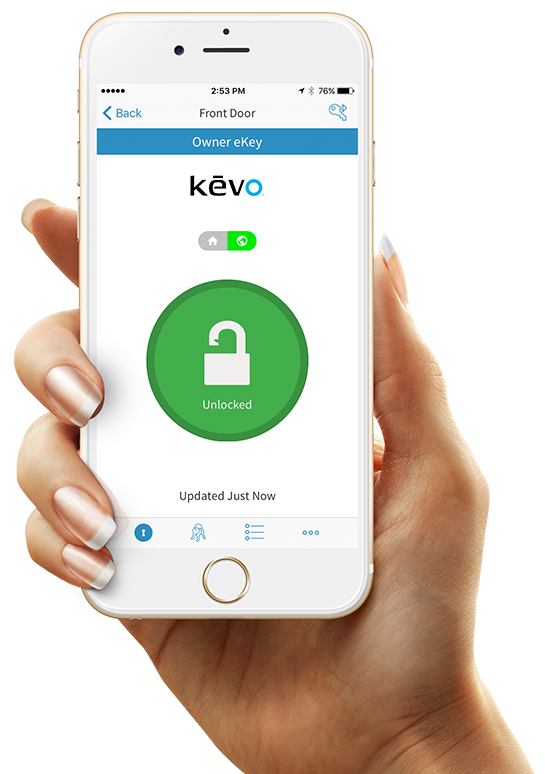 How to unlock your kevo smart lock without your phone