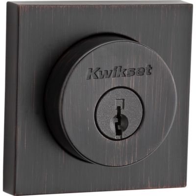 158 Square Deadbolt - Keyed One Side - with Pin & Tumbler