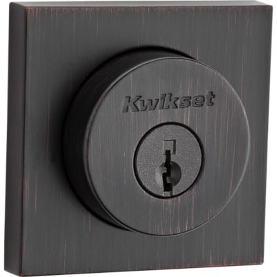 Image for 158 Square Deadbolt - Keyed One Side - with Pin & Tumbler