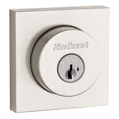 Image for 158 Square Deadbolt - Keyed One Side - featuring SmartKey