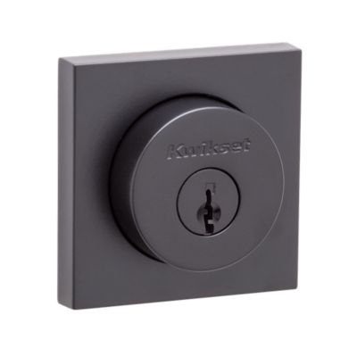 Image for 158 Square Deadbolt - Keyed One Side - with Pin & Tumbler