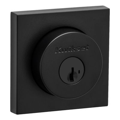 158 Square Deadbolt - Keyed One Side - featuring SmartKey