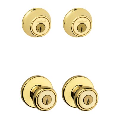 Tylo Project Pack - Two Keyed Knobs and Two Keyed One Side Deadbolts - featuring SmartKey