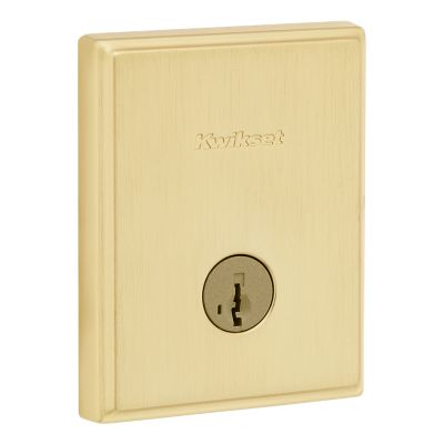 Image for 258 Crosstown Deadbolt (Rectangle) - Keyed One Side - featuring SmartKey