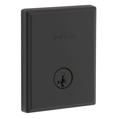 258 Crosstown Deadbolt (Rectangle) - Keyed One Side - featuring SmartKey