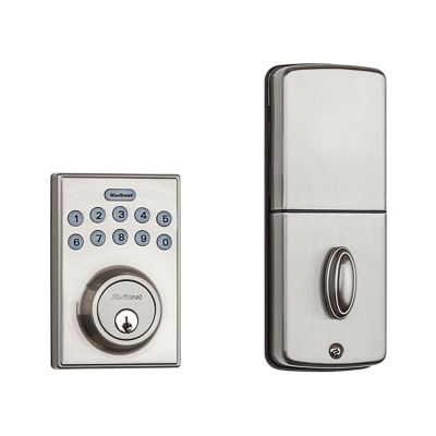 Satin Nickel 264 Contemporary Keypad Deadbolt | Kwikset