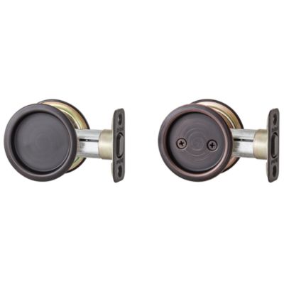 93340 - Round Pocket Door Lock