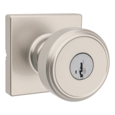 thumbnail image 2 of Stainless Steel Entry Door Knob Combo Lock Set – With Deadbolt, 6 Keys, Adjustable Backset, 2-Year Warranty 2 of 11