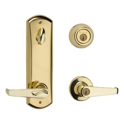 Metal Interconnect - 780 Deadbolt with Kingston Keyed Lever - featuring SmartKey