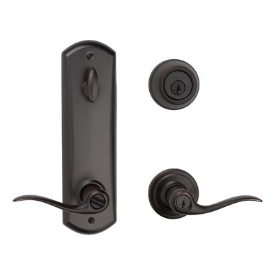 Metal Interconnect - 780 Deadbolt with Tustin Keyed Lever - featuring SmartKey