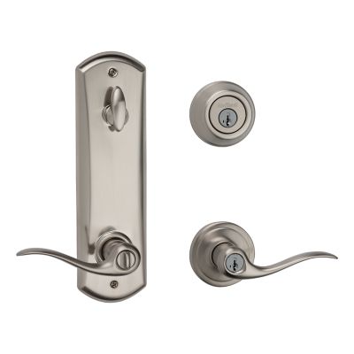 Metal Interconnect - 780 Deadbolt with Tustin Keyed Lever - featuring SmartKey