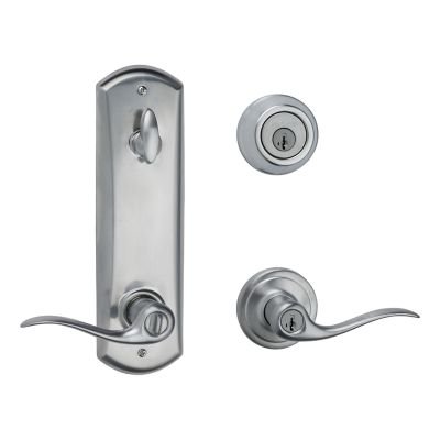 Metal Interconnect - 780 Deadbolt with Tustin Keyed Lever - featuring SmartKey