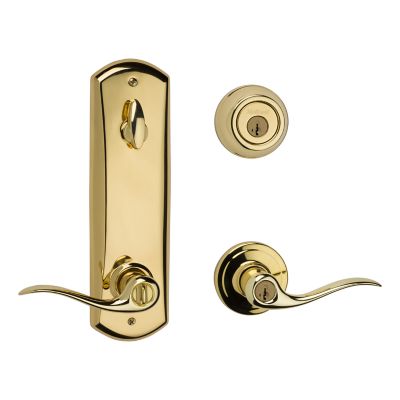 Metal Interconnect - 780 Deadbolt with Tustin Keyed Lever - featuring SmartKey