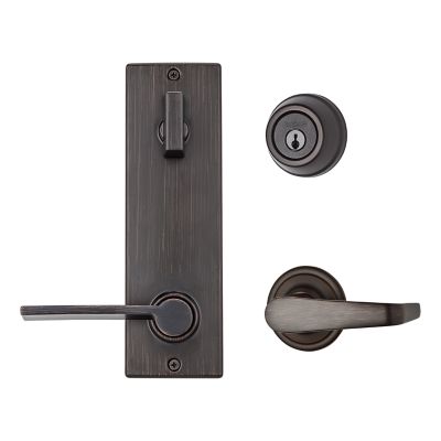 Metal Interconnect Levers - 780 Deadbolt with Kingston and Ladera Passage Lever