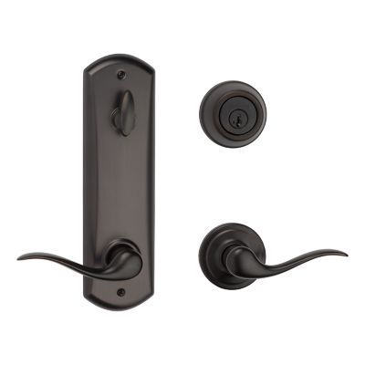 Metal Interconnect Levers - Key Control Deadbolt with Tustin Passage Lever