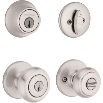 Cove Security Set - Deadbolt Keyed One Side - with Pin & Tumbler