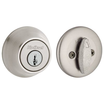 CCL 02066 1-1/8 US4 KD (00169) Cabinet Lock, Satin Brass Keyed Different