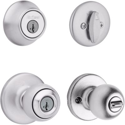 Polo Security Set - Deadbolt Keyed One Side - featuring SmartKey