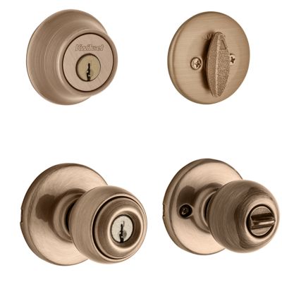 Polo Security Set - Deadbolt Keyed One Side - with Pin & Tumbler