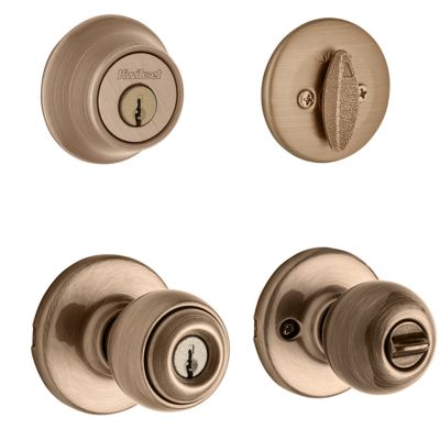 Image for Polo Security Set - Deadbolt Keyed One Side - with Pin & Tumbler