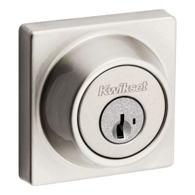 660 Contemporary Square Deadbolt - Keyed One Side - Featuring SmartKey