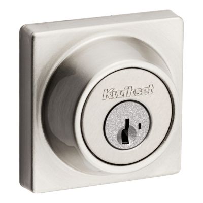 Image for 660 Contemporary Square Deadbolt - Keyed One Side - Featuring SmartKey