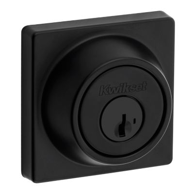 660 Contemporary Square Deadbolt - Keyed One Side - Featuring SmartKey