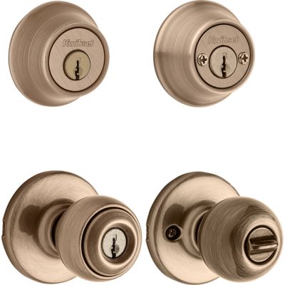 Polo Security Set - Deadbolt Keyed Both Sides - with Pin & Tumbler