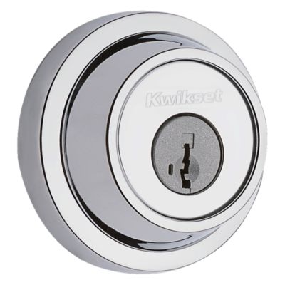 Image for 665 Contemporary Round Deadbolt - Keyed Both Sides - featuring SmartKey