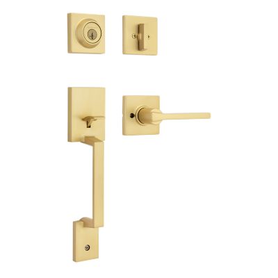 Image for Amador Handleset with Casey Lever - Deadbolt Keyed One Side - featuring SmartKey