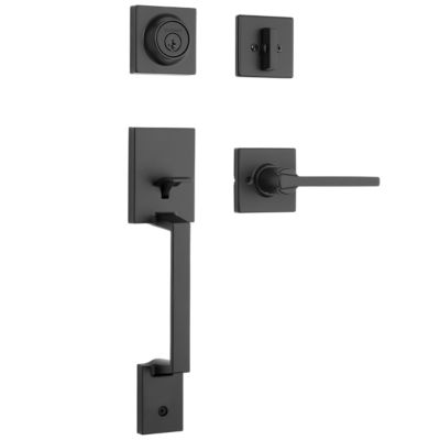 Amador Handleset with Casey Lever - Deadbolt Keyed One Side - featuring SmartKey